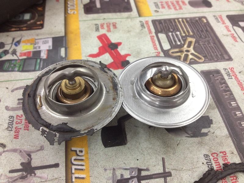 Hot cabin, non op temp gauge & overheating Questions Full Size Jeep